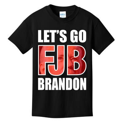 FJB Let's Go Brandon Image Apparel Kids T-Shirt