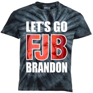 FJB Let's Go Brandon Image Apparel Kids Tie-Dye T-Shirt