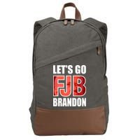 FJB Let's Go Brandon Image Apparel Cotton Canvas Backpack