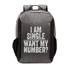 Funny I Am Single Want My Number Vector Backpack