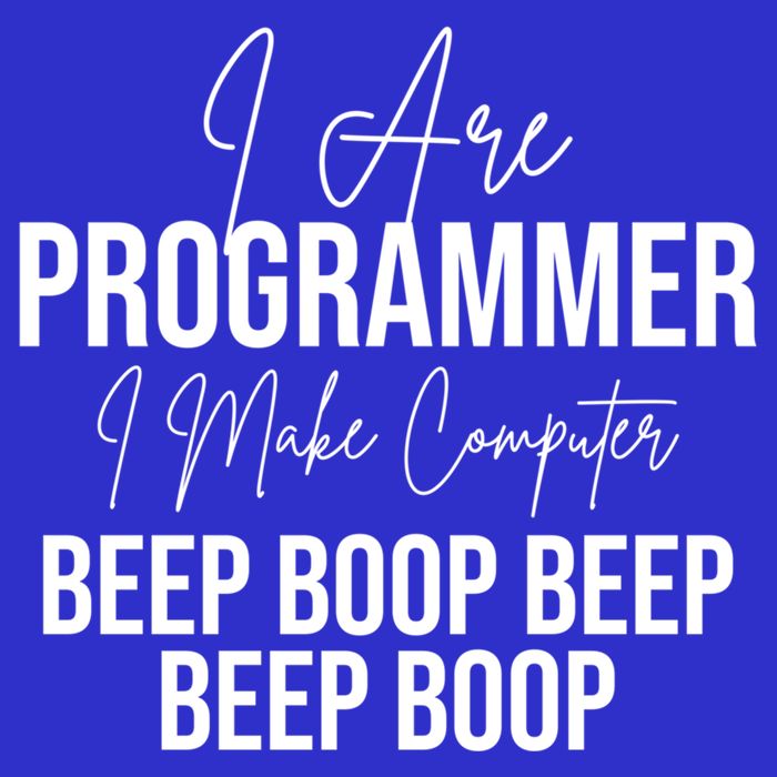 Funny I Are Programmer Computer Programming Coding Coder Gift Poster