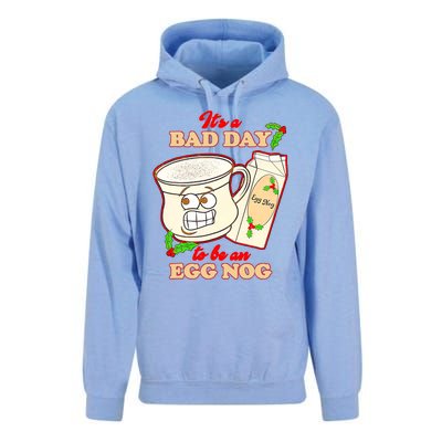 Funny Its A Bad Day To Be An Egg Nog Funny Christma Unisex Surf Hoodie