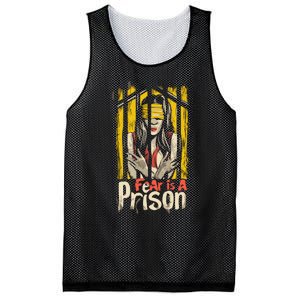 Fear Is A Prison Mesh Reversible Basketball Jersey Tank