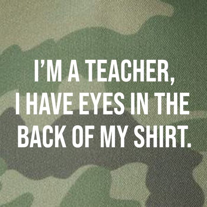 Funny Im A Teacher I Have Eyes In The Back Of My Shirt Front And Back Legacy Tie Dye Trucker Hat