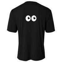 Funny Im A Teacher I Have Eyes In The Back Of My Shirt Front And Back Performance Shirt