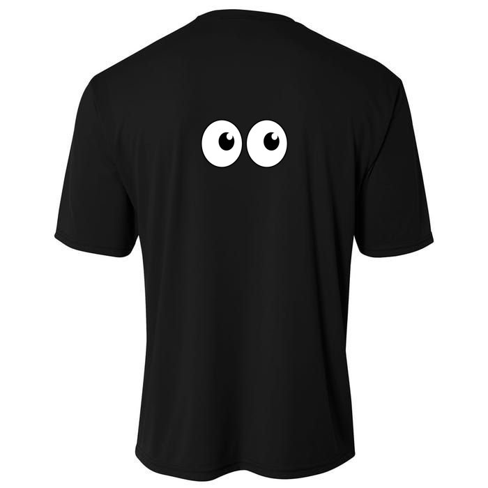 Funny Im A Teacher I Have Eyes In The Back Of My Shirt Front And Back Performance Shirt