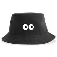 Funny Im A Teacher I Have Eyes In The Back Of My Shirt Front And Back Sustainable Bucket Hat
