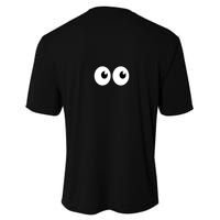 Funny Im A Teacher I Have Eyes In The Back Of My Shirt Front And Back Youth Performance Sprint T-Shirt