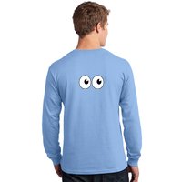 Funny Im A Teacher I Have Eyes In The Back Of My Shirt Front And Back Long Sleeve Shirt