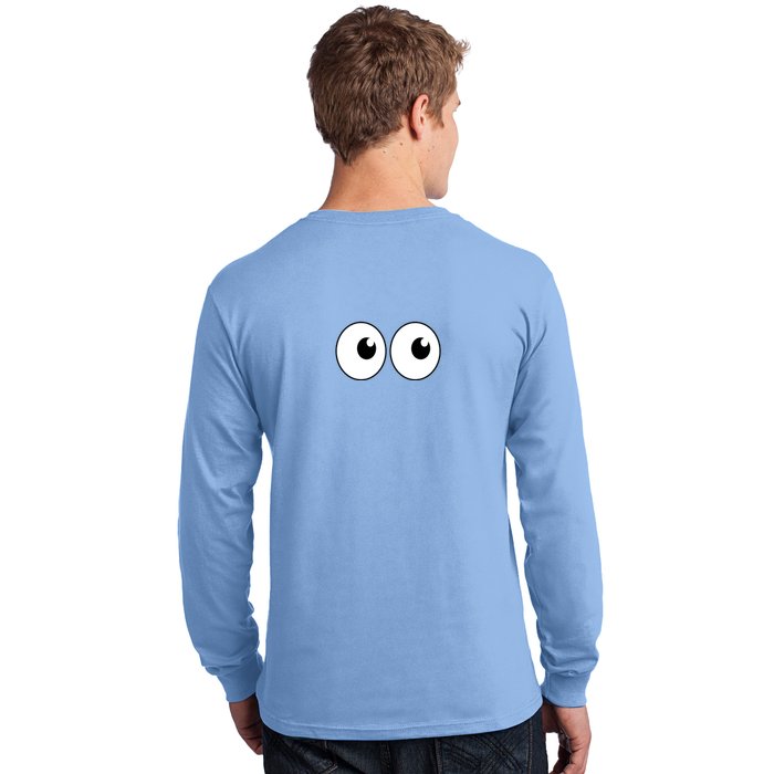 Funny Im A Teacher I Have Eyes In The Back Of My Shirt Front And Back Long Sleeve Shirt