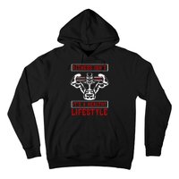 Fitness Isn't A Seasonal Hobby It's A Healthy Lifestyle Hoodie