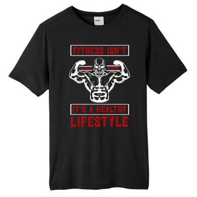 Fitness Isn't A Seasonal Hobby It's A Healthy Lifestyle Tall Fusion ChromaSoft Performance T-Shirt