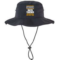 Funny If At First You Don't Succeed Math Teacher Bucket Hat