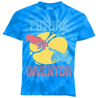 Future Inventor Ai Artificial Intelligence Robotics Cute Gift Kids Tie-Dye T-Shirt