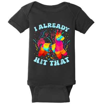 Funny I Already Hit That Baby Bodysuit