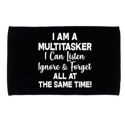Funny I'm A Multitasker Microfiber Hand Towel