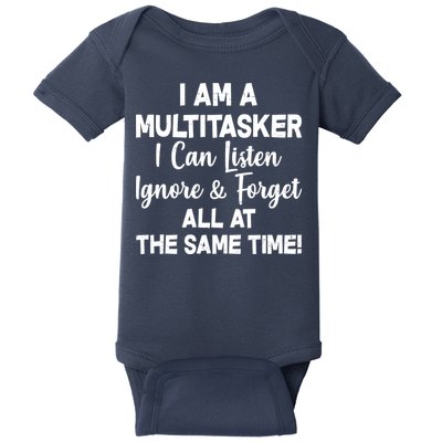 Funny I'm A Multitasker Baby Bodysuit