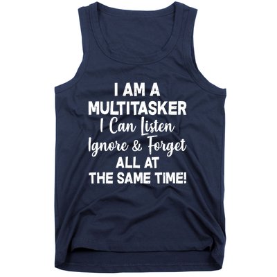 Funny I'm A Multitasker Tank Top