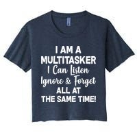 Funny I'm A Multitasker Crop Top
