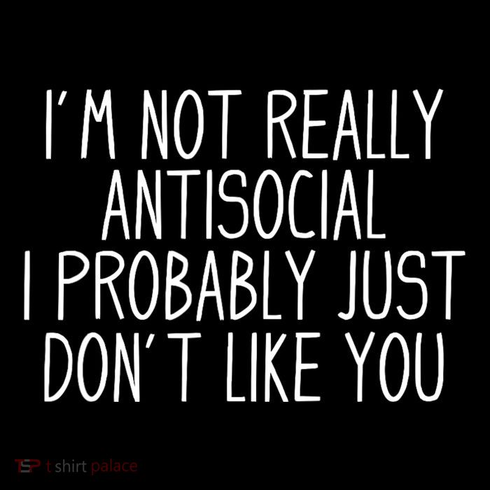 Funny Introvert Antisocial Tank Top