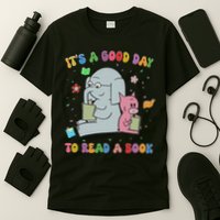 Funny It's A Good Day To Read A Book Animal Reading Reader T-Shirt