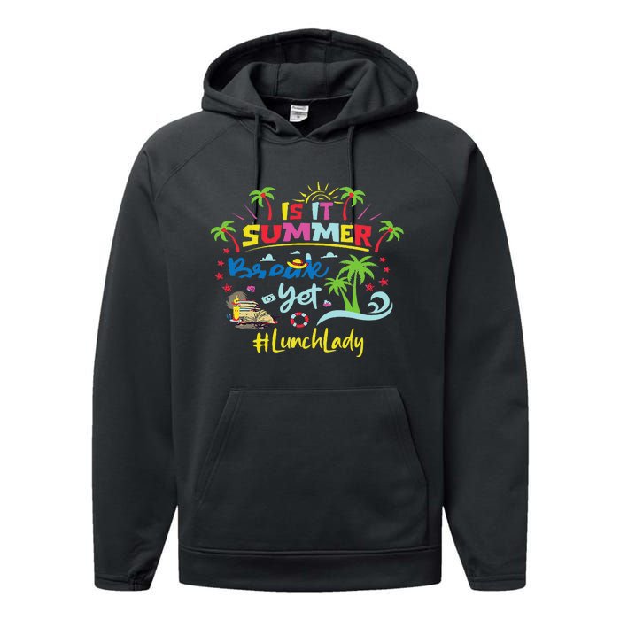 Funny I Am Earning A Summer Break Teacher Performance Fleece Hoodie