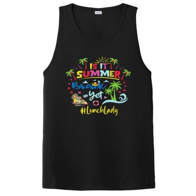 Funny I Am Earning A Summer Break Teacher PosiCharge Competitor Tank