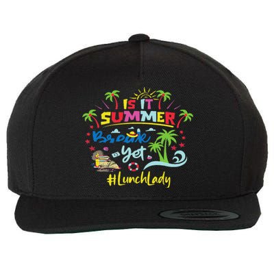 Funny I Am Earning A Summer Break Teacher Wool Snapback Cap