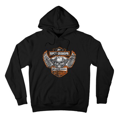 Funny IM A Biker Grandpa Like A Normal Grandpa But Cooler Hoodie