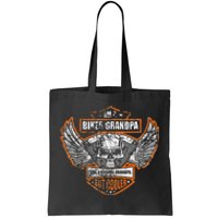 Funny IM A Biker Grandpa Like A Normal Grandpa But Cooler Tote Bag