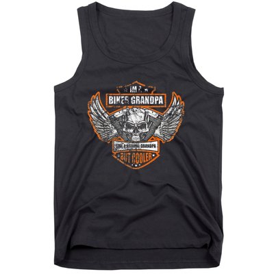 Funny IM A Biker Grandpa Like A Normal Grandpa But Cooler Tank Top