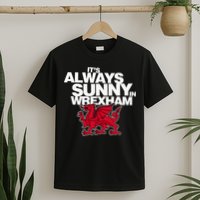 Funny ItS Always Sunny In Wrexham Wales Dragon T-Shirt
