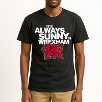 Funny ItS Always Sunny In Wrexham Wales Dragon Tall T-Shirt