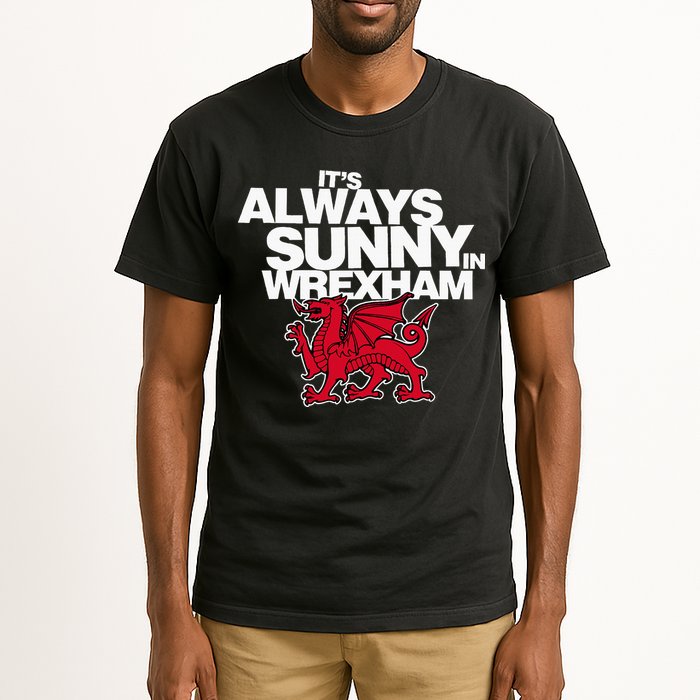 Funny ItS Always Sunny In Wrexham Wales Dragon Tall T-Shirt