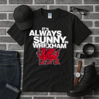 Funny ItS Always Sunny In Wrexham Wales Dragon Tall T-Shirt