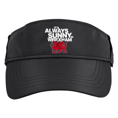 Funny ItS Always Sunny In Wrexham Wales Dragon Adult Drive Performance Visor