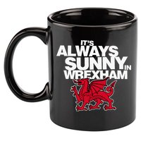 Funny ItS Always Sunny In Wrexham Wales Dragon 11oz C Handle Ceramic Mug