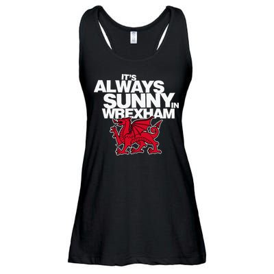 Funny ItS Always Sunny In Wrexham Wales Dragon Ladies Essential Flowy Tank
