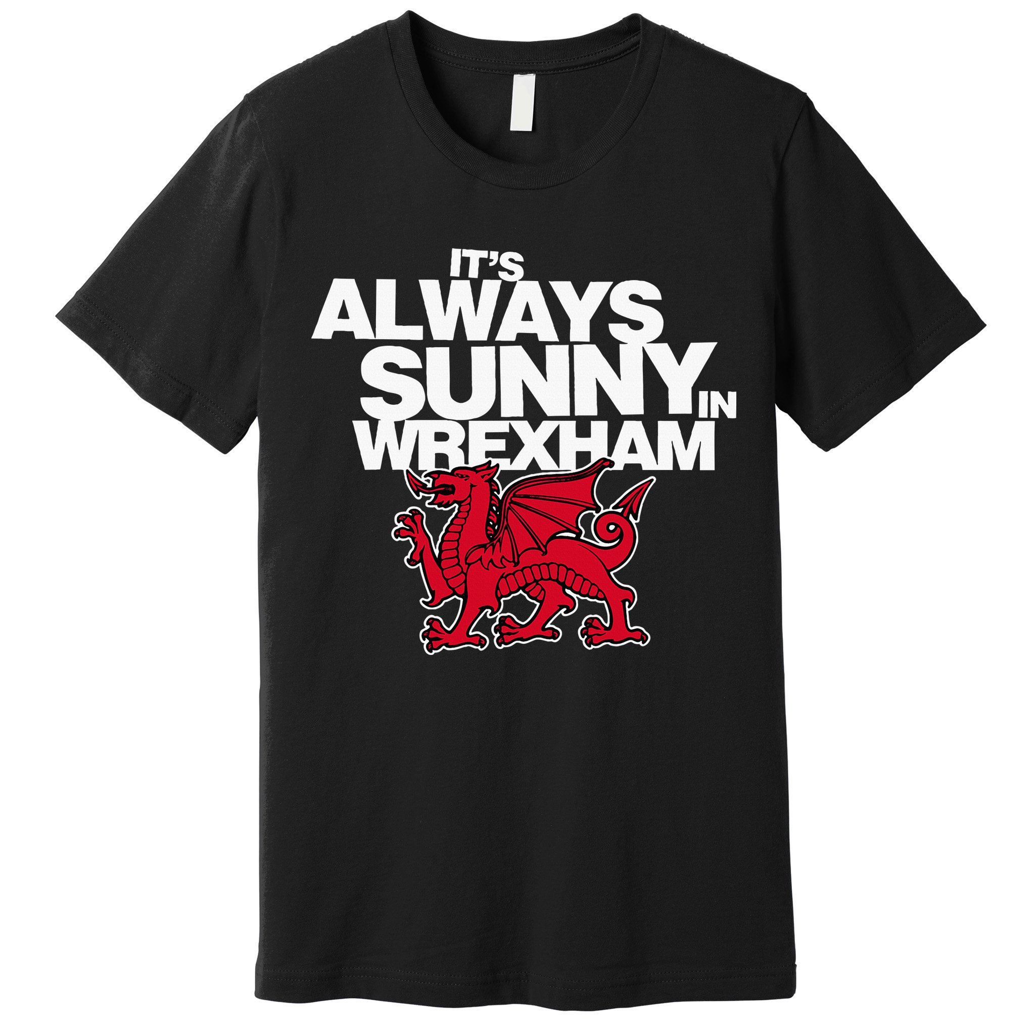 Funny ItS Always Sunny In Wrexham Wales Dragon Premium T-Shirt