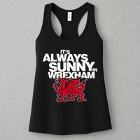 Funny ItS Always Sunny In Wrexham Wales Dragon Womens Tank Top