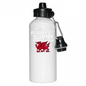 Funny ItS Always Sunny In Wrexham Wales Dragon Aluminum Water Bottle