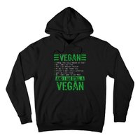 Funny I Am Still A Vegan Vegetarian Healthy Love Haters Hoodie