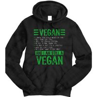 Funny I Am Still A Vegan Vegetarian Healthy Love Haters Tie Dye Hoodie