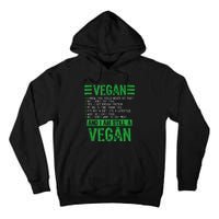 Funny I Am Still A Vegan Vegetarian Healthy Love Haters Tall Hoodie