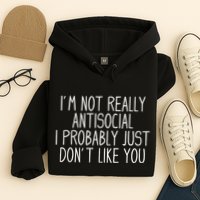 Funny Introvert Antisocial Hoodie