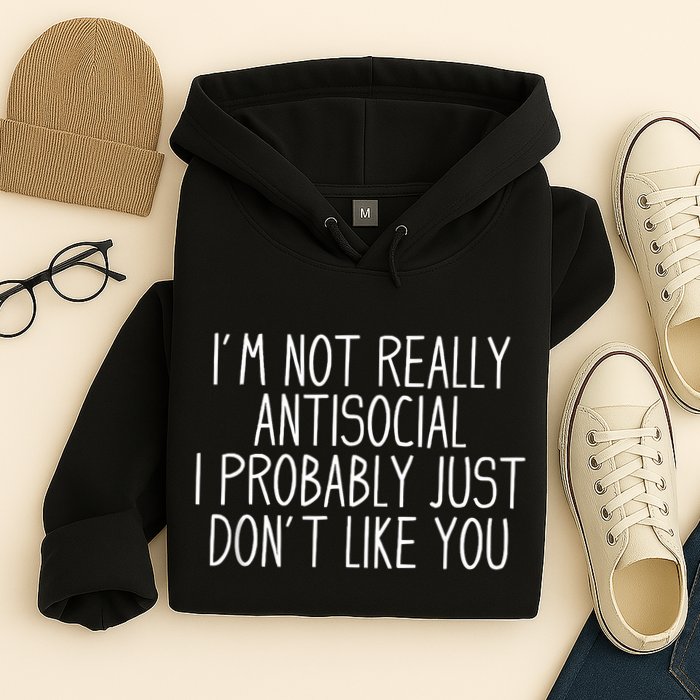 Funny Introvert Antisocial Hoodie