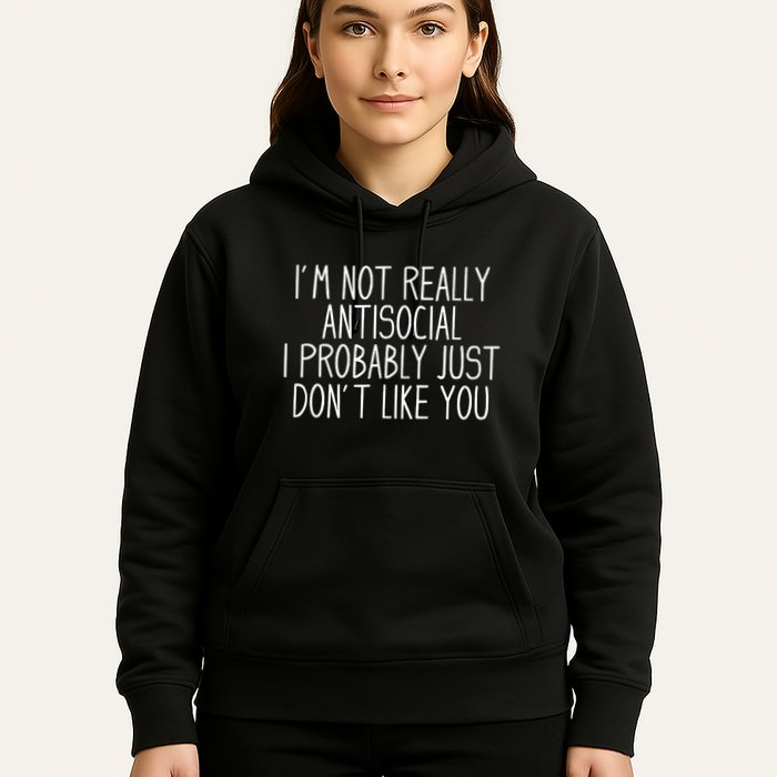 Funny Introvert Antisocial Hoodie