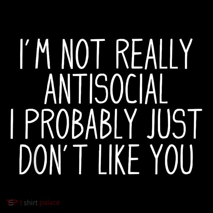 Funny Introvert Antisocial Premium T-Shirt