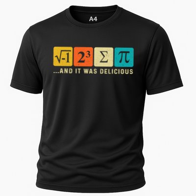 Funny I Ate Some Pie Pi Day Math Nerd Geek Sum Pi 3 14 Gift Cooling Performance Crew T-Shirt