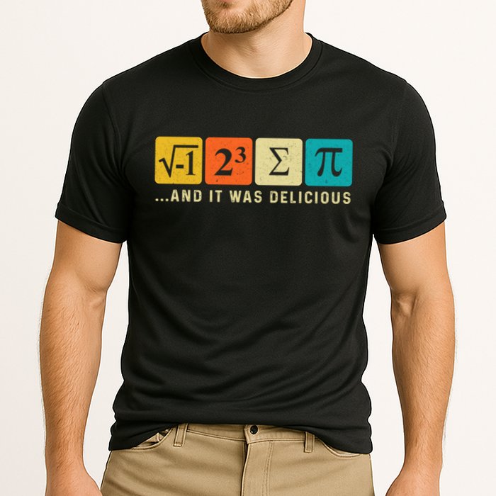 Funny I Ate Some Pie Pi Day Math Nerd Geek Sum Pi 3 14 Gift Cooling Performance Crew T-Shirt